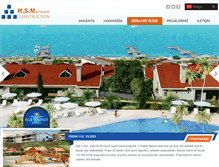 Tablet Screenshot of hsmconstruction.com
